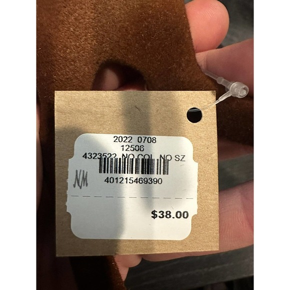 INO SCHALLER "BROWN HOLIDAY 9" DEER w/ FAUX FUR & BELL" * NEW * - Picture 5 of 5